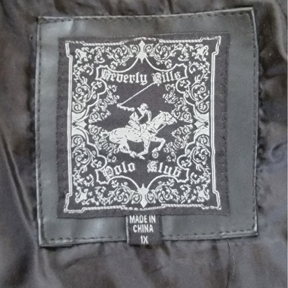 Beverly Hills Polo Club Black Bomber Jacket - Picture 4 of 4